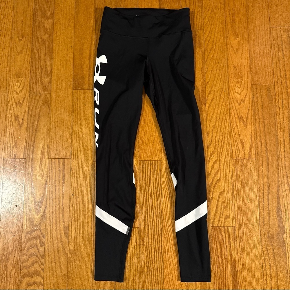 Under Armour Black and White Leggings Women’s Size S